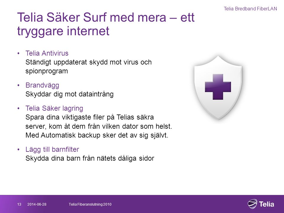 Telia Säker Surf med mera – ett tryggare internet