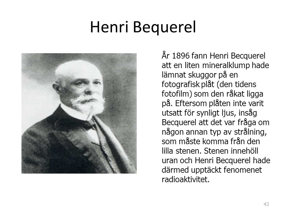 Henri Bequerel