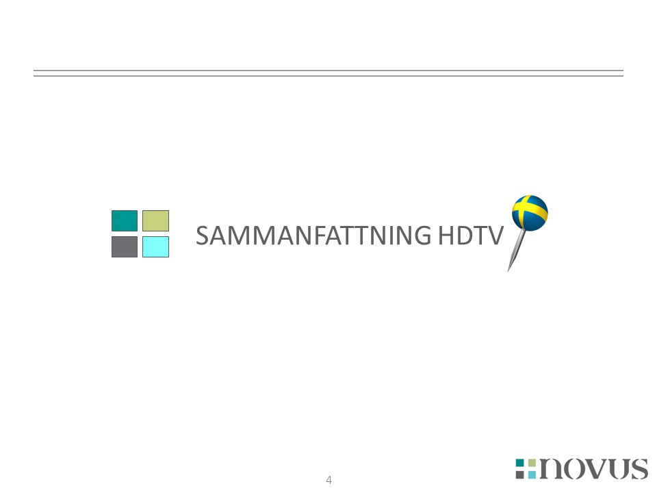SAMMANFATTNING HDTV