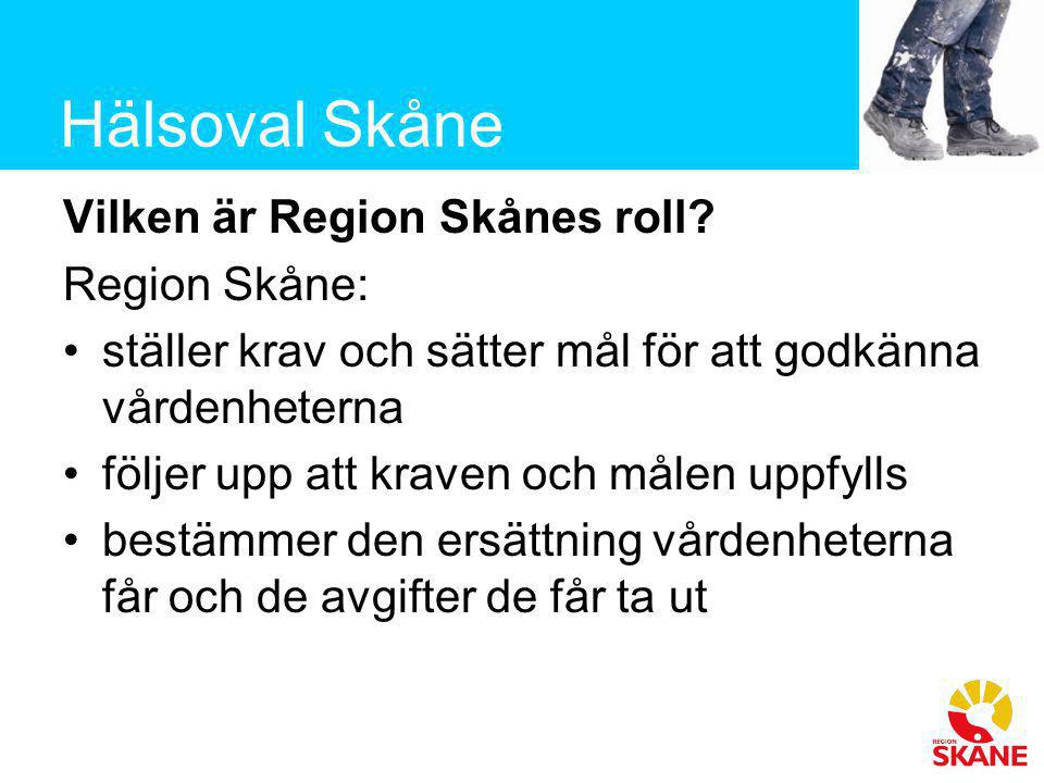 Vilken är Region Skånes roll