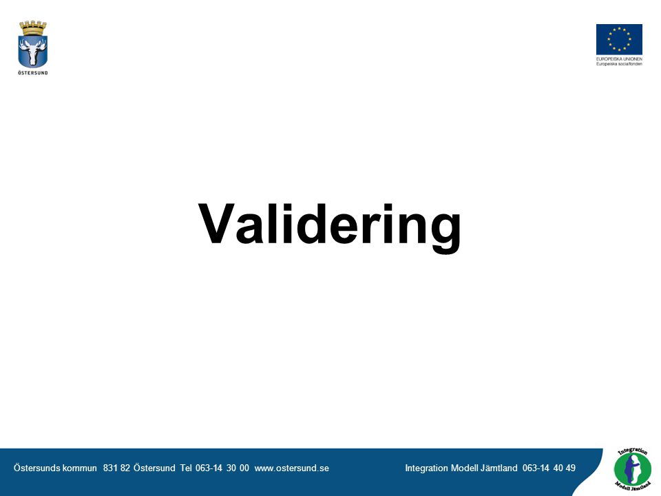 Validering