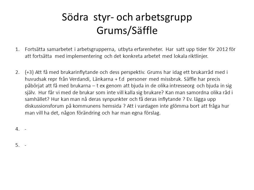 Södra styr- och arbetsgrupp Grums/Säffle