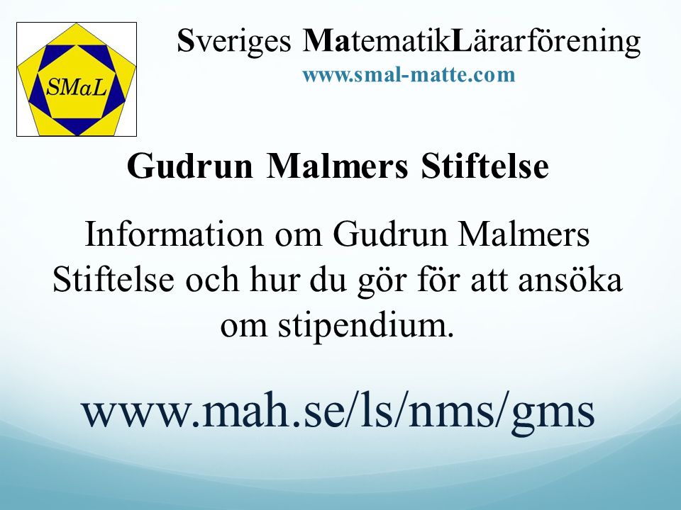 Sveriges MatematikLärarförening