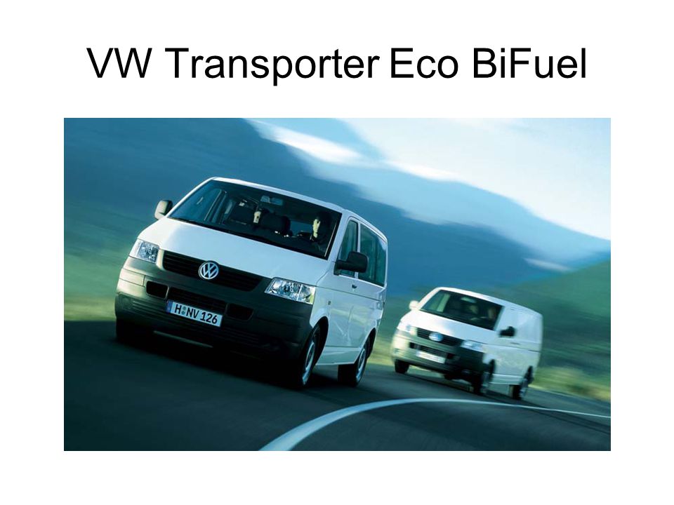 VW Transporter Eco BiFuel
