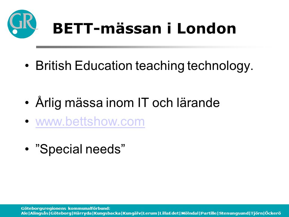 BETT-mässan i London British Education teaching technology.