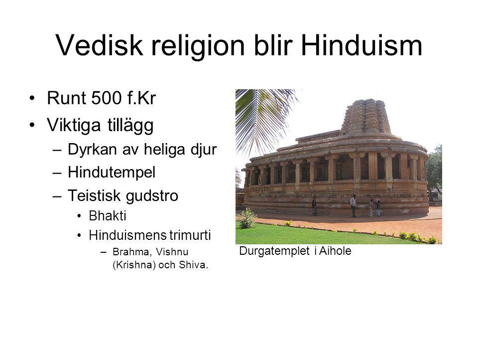 Vedisk religion blir Hinduism