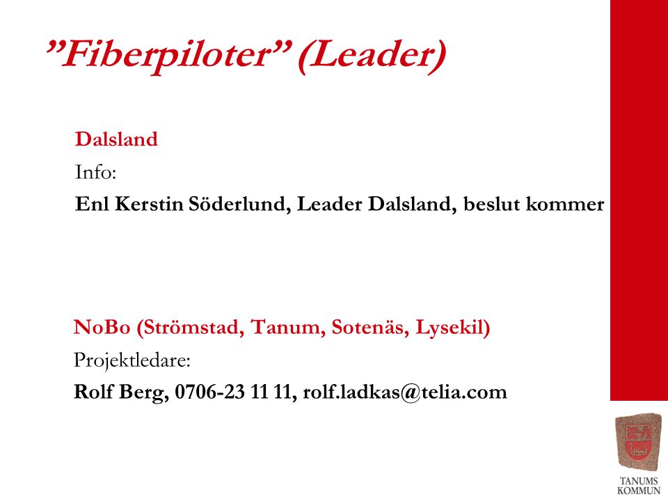 Fiberpiloter (Leader)