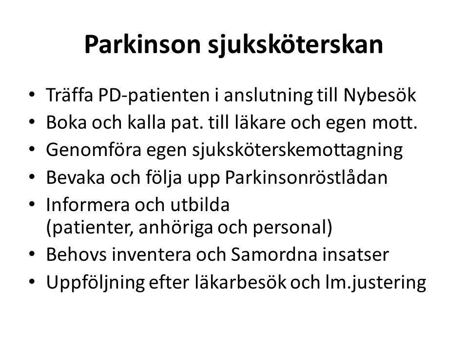 Parkinson sjuksköterskan