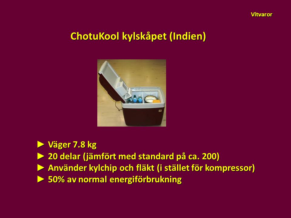 ChotuKool kylskåpet (Indien)