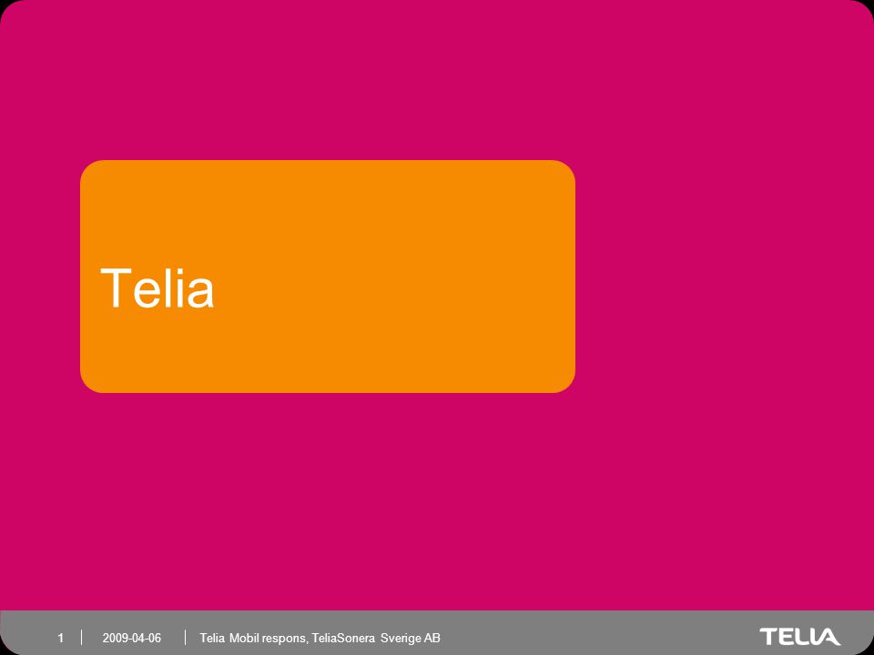 Telia Header: Relation Internal/Identier/File name