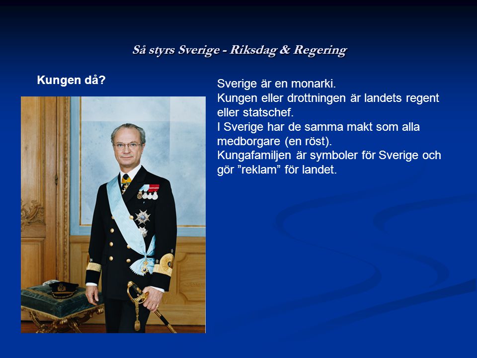 Så styrs Sverige - Riksdag & Regering