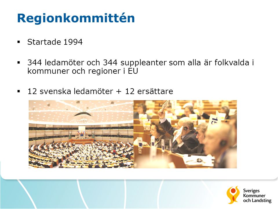 Regionkommittén Startade 1994