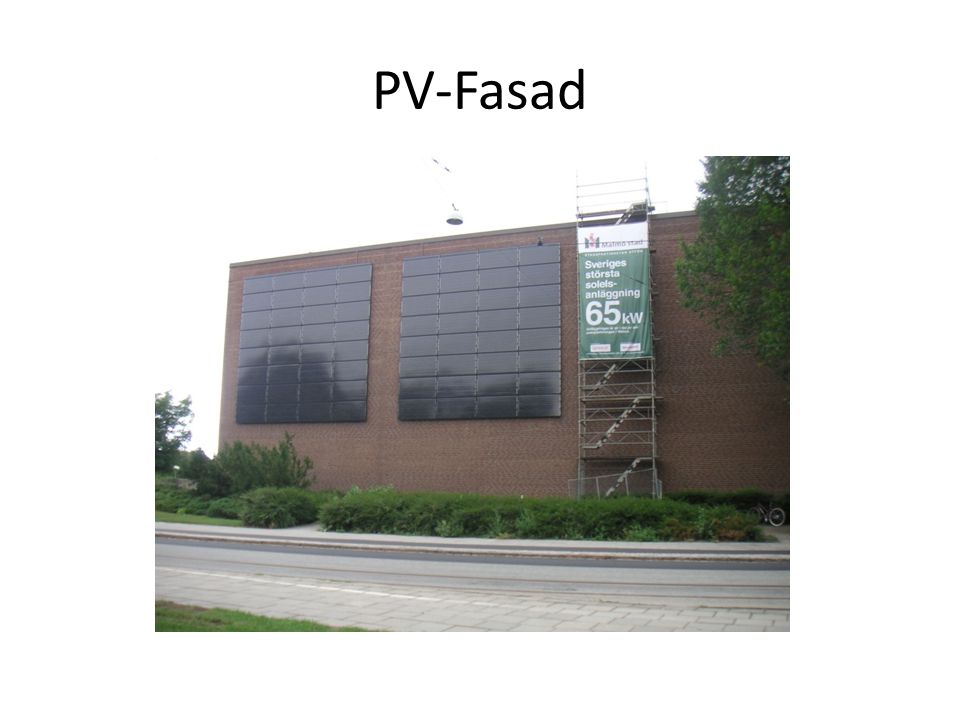 PV-Fasad