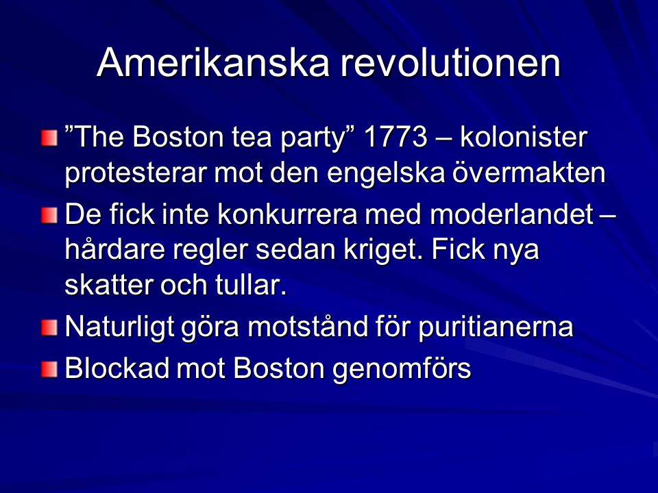 Amerikanska revolutionen