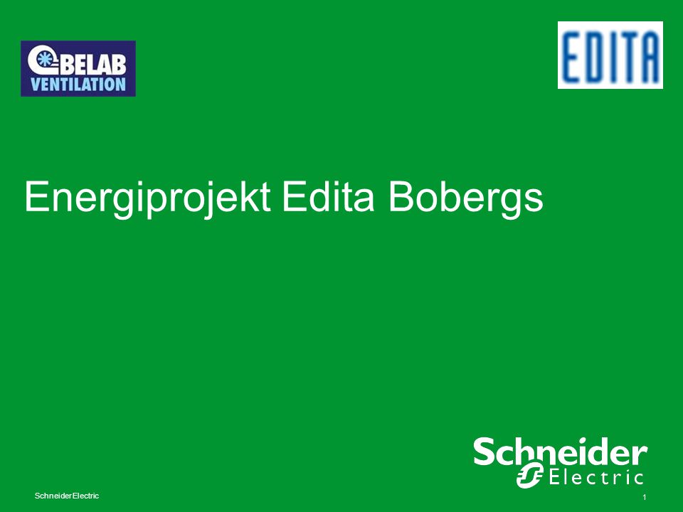 Energiprojekt Edita Bobergs