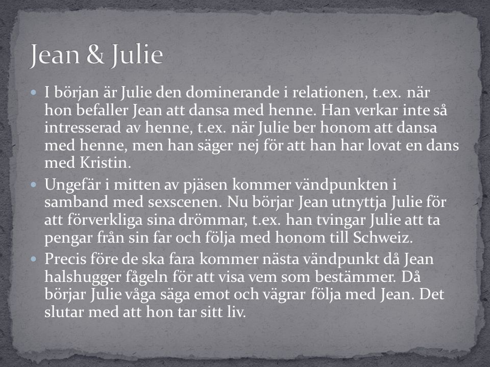Jean & Julie