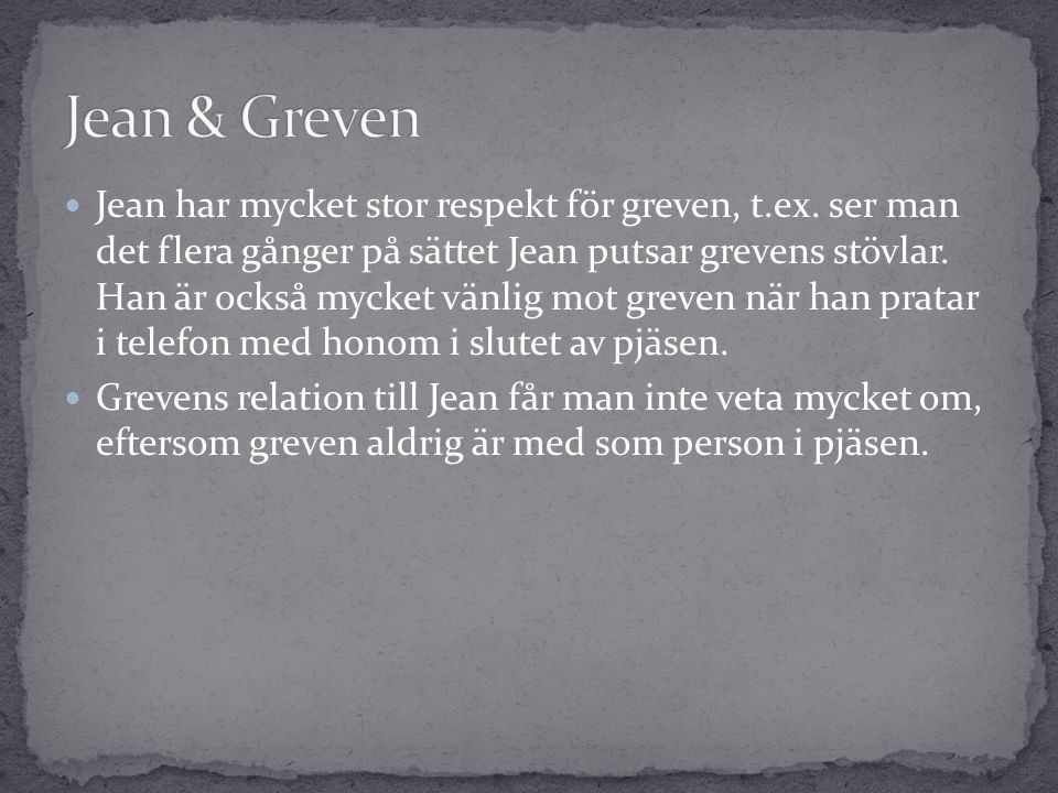 Jean & Greven