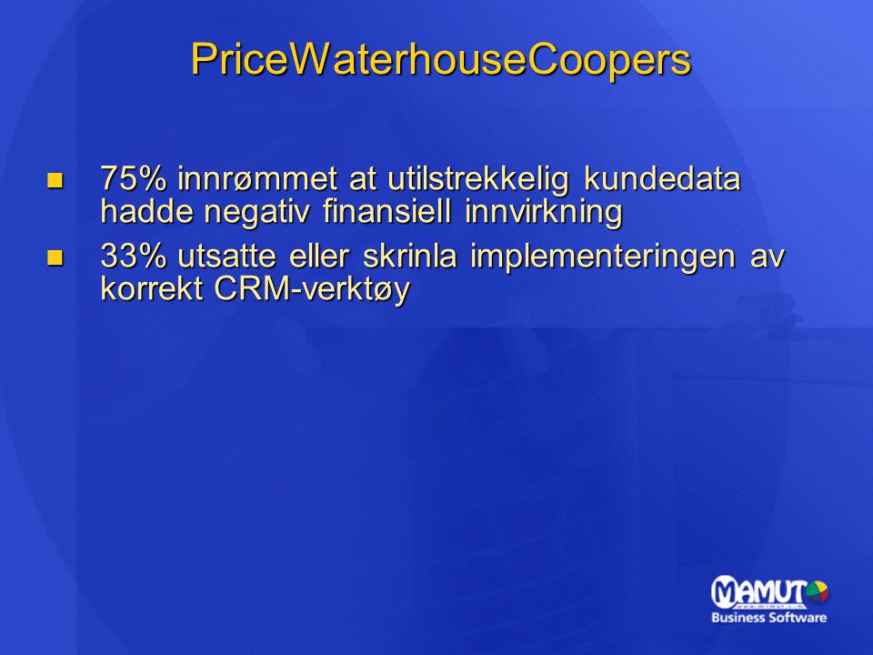 PriceWaterhouseCoopers