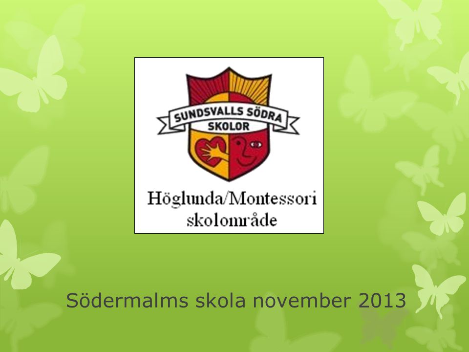 Södermalms skola november 2013
