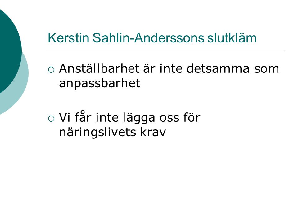Kerstin Sahlin-Anderssons slutkläm