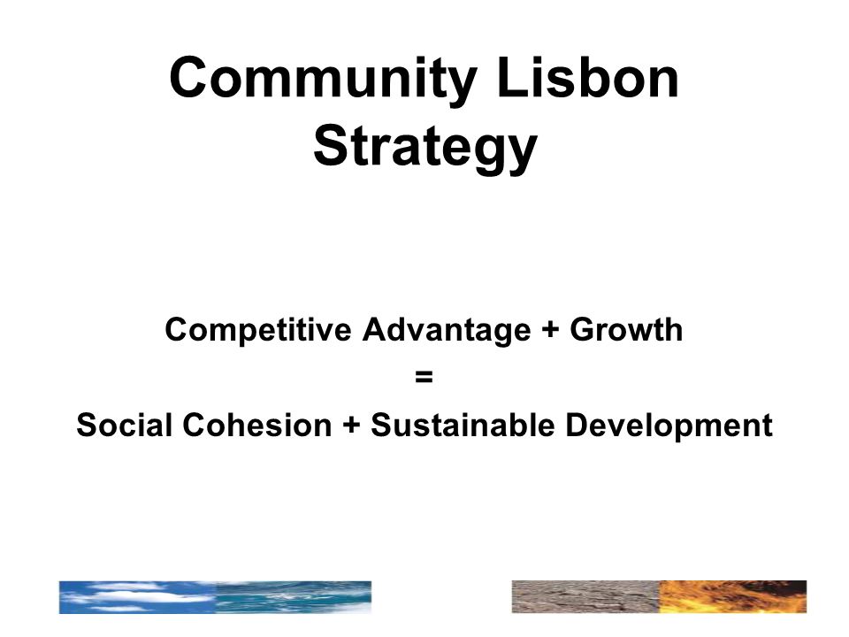 Community Lisbon Strategy