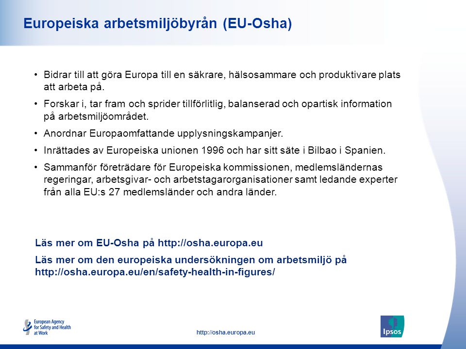 Europeiska arbetsmiljöbyrån (EU-Osha)