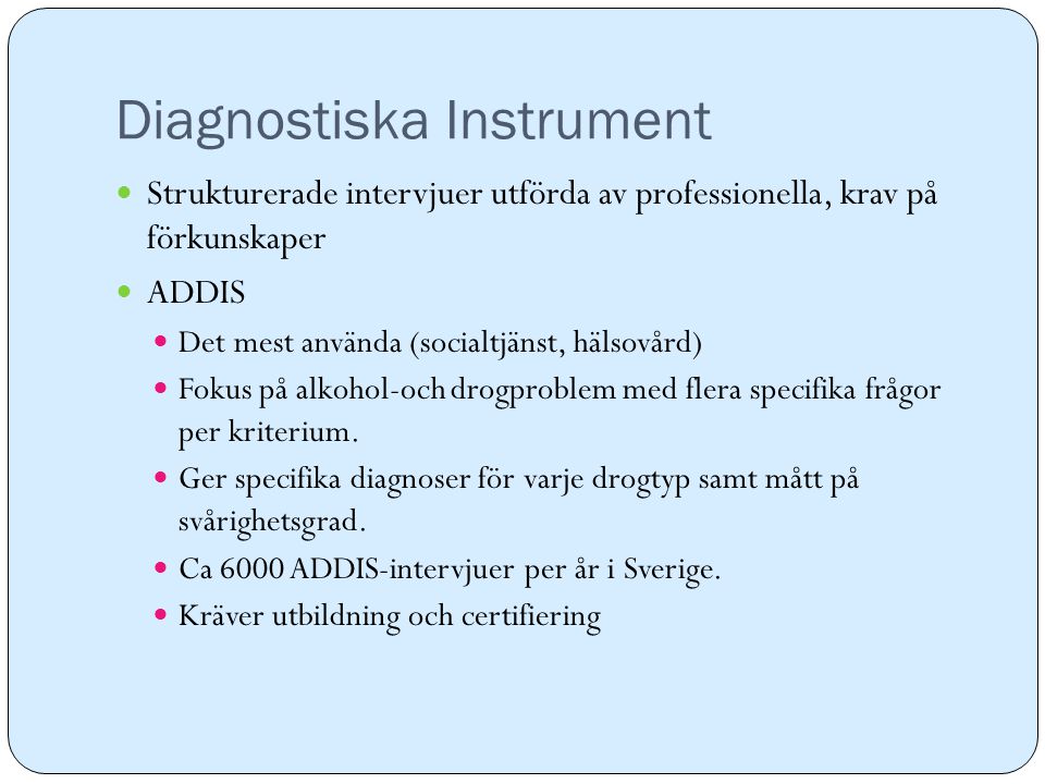 Diagnostiska Instrument