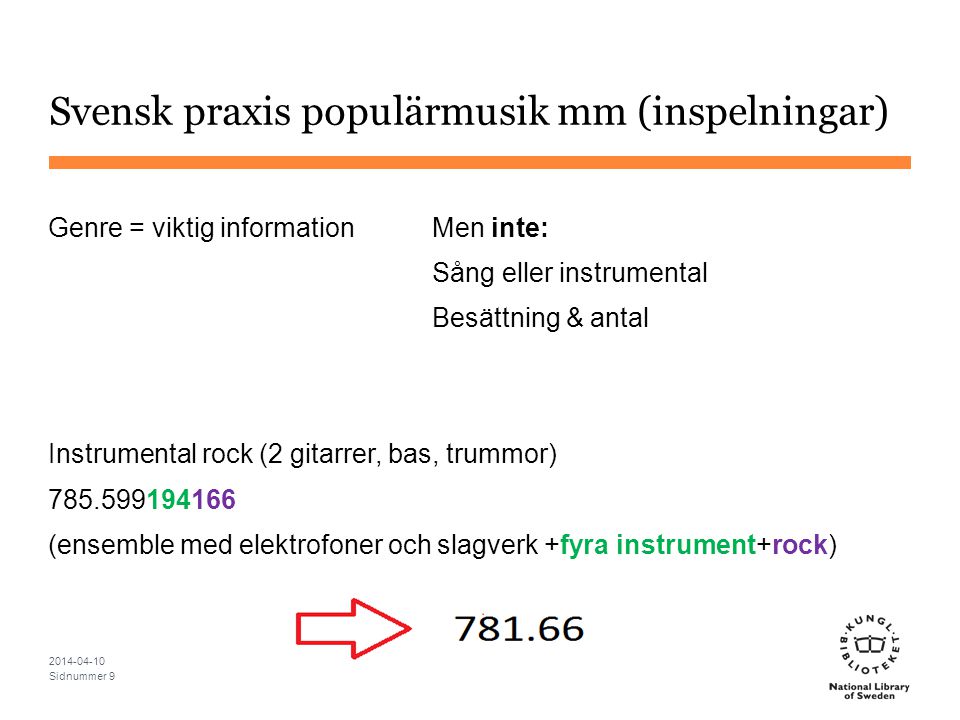 Svensk praxis populärmusik mm (inspelningar)