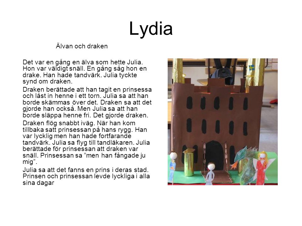 Lydia Älvan och draken.