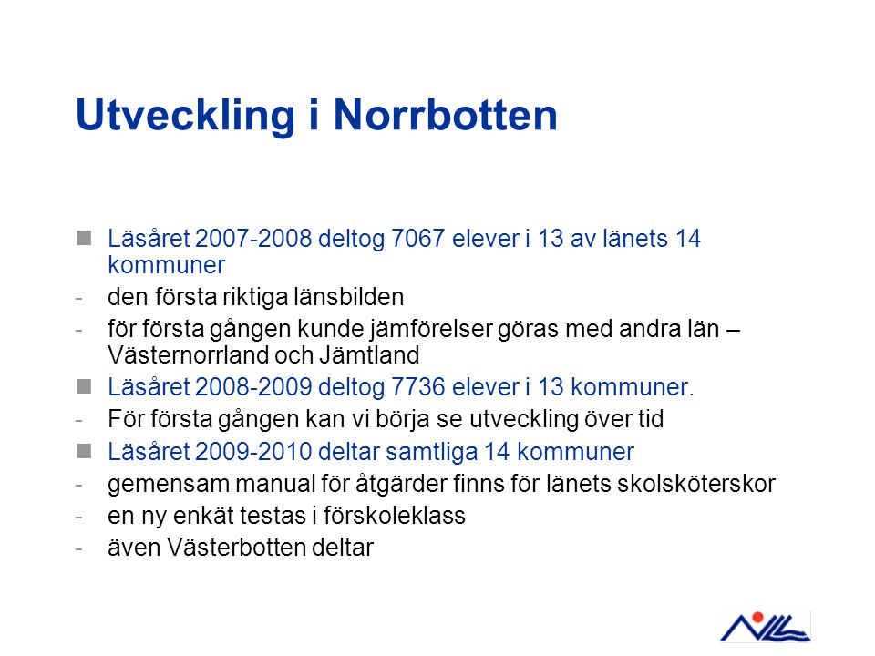 Utveckling i Norrbotten