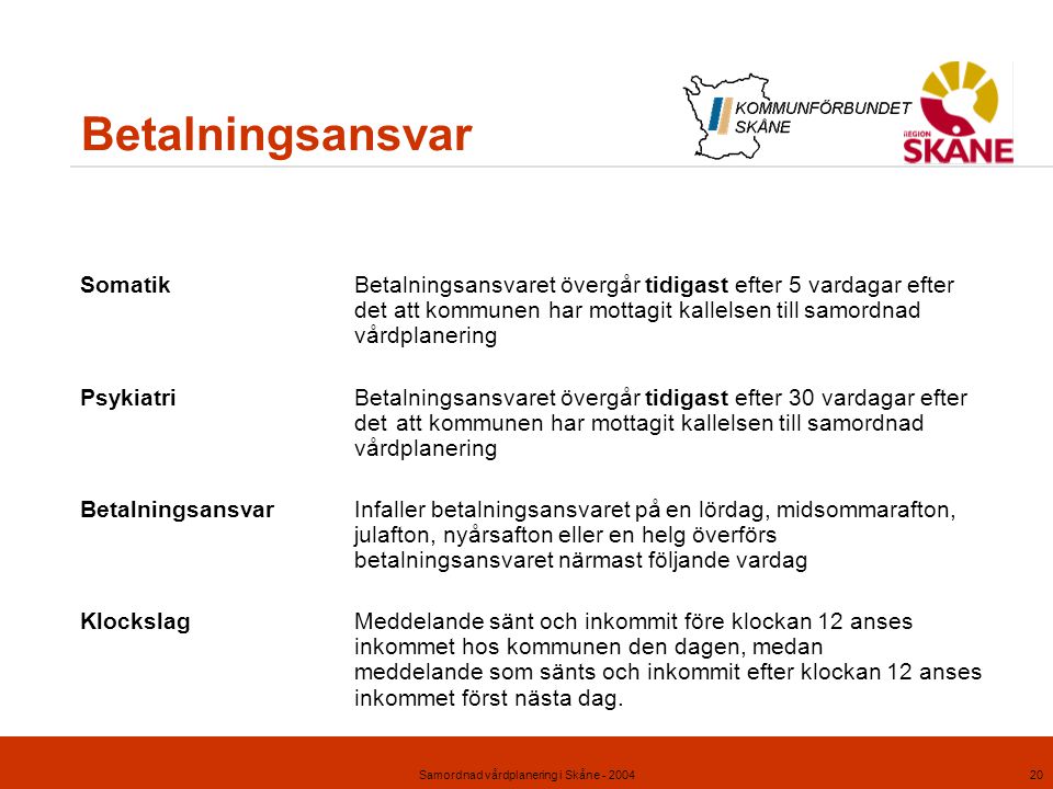 Samordnad vårdplanering i Skåne