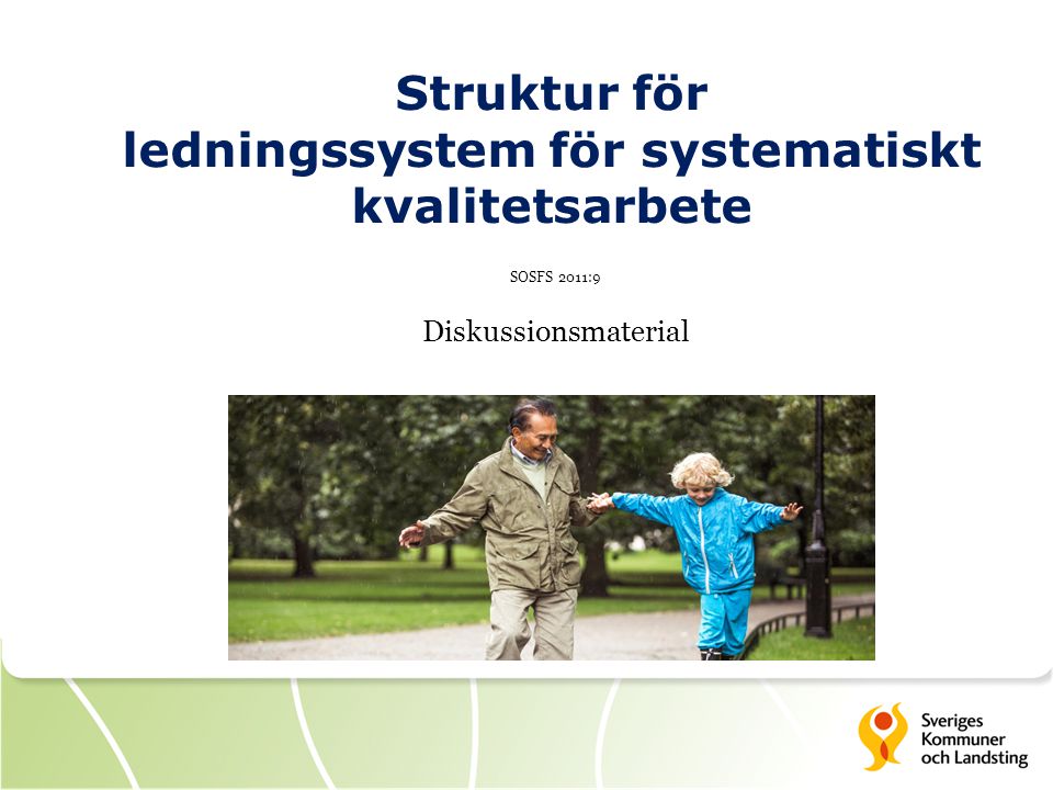 Struktur för ledningssystem för systematiskt kvalitetsarbete