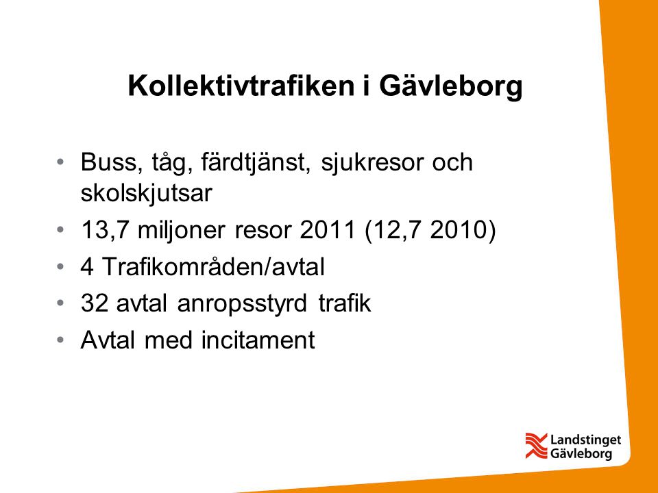 Kollektivtrafiken i Gävleborg