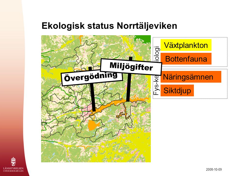 Ekologisk status Norrtäljeviken