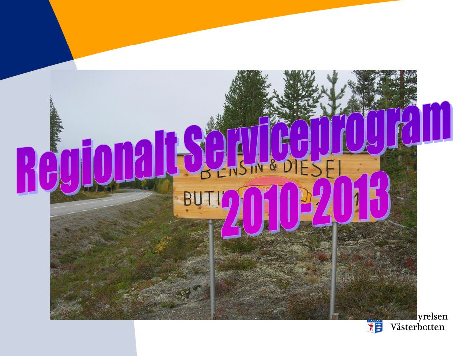 Regionalt Serviceprogram