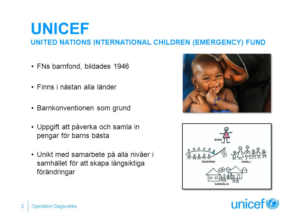 UNICEF United Nations International Children (Emergency) Fund