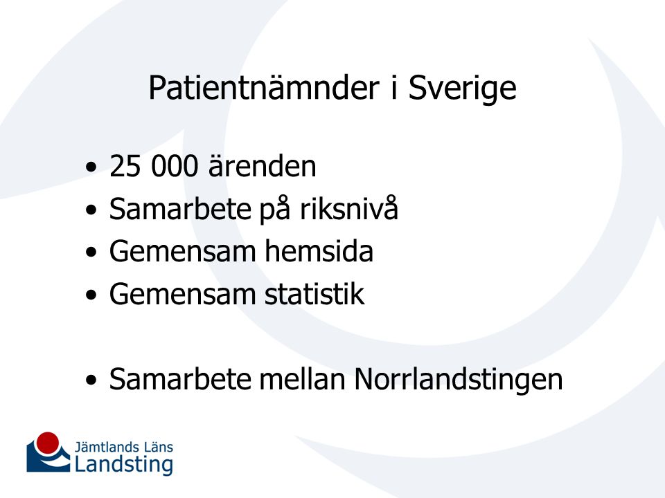 Patientnämnder i Sverige