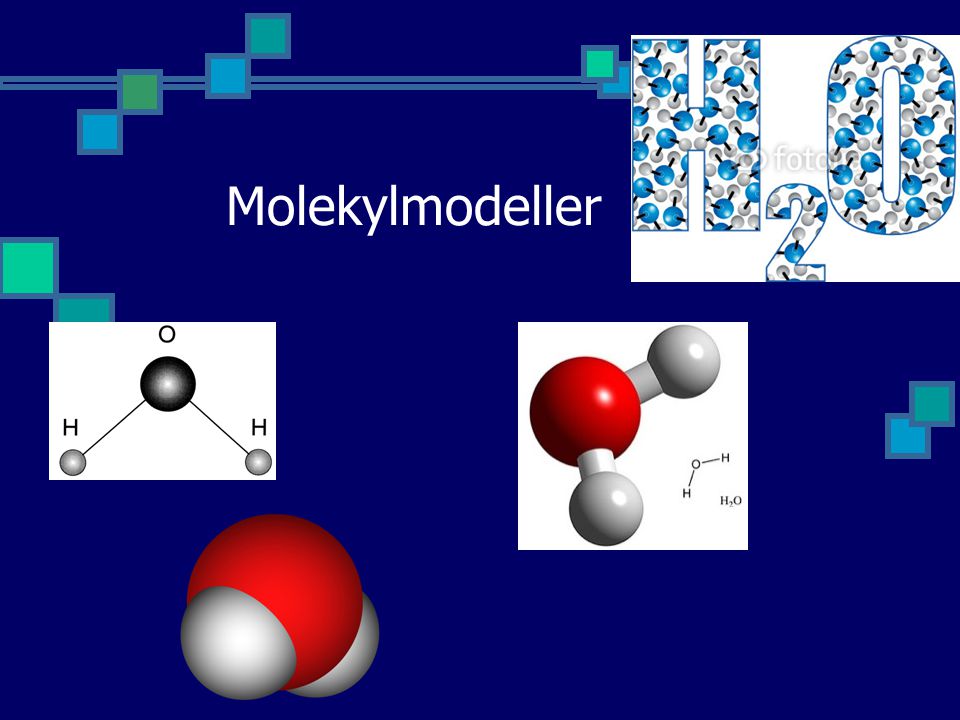 Molekylmodeller