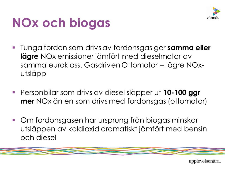 NOx och biogas