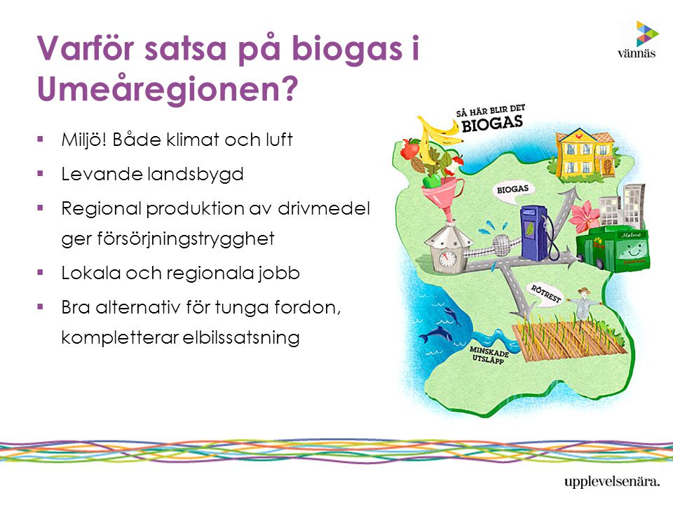 Varför satsa på biogas i Umeåregionen