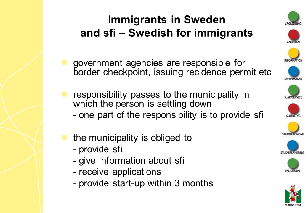 Immigrants in Sweden and sfi – Swedish for immigrants