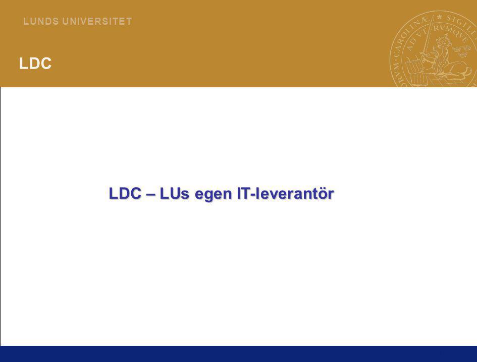 LDC – LUs egen IT-leverantör