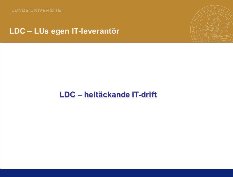 LDC – heltäckande IT-drift