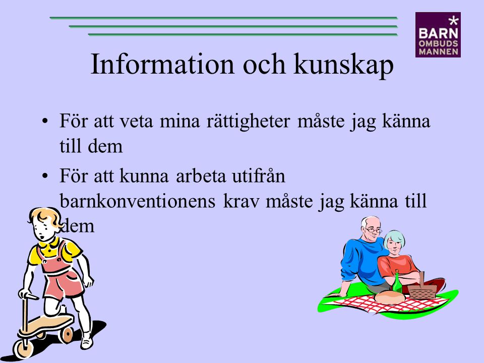 Information och kunskap
