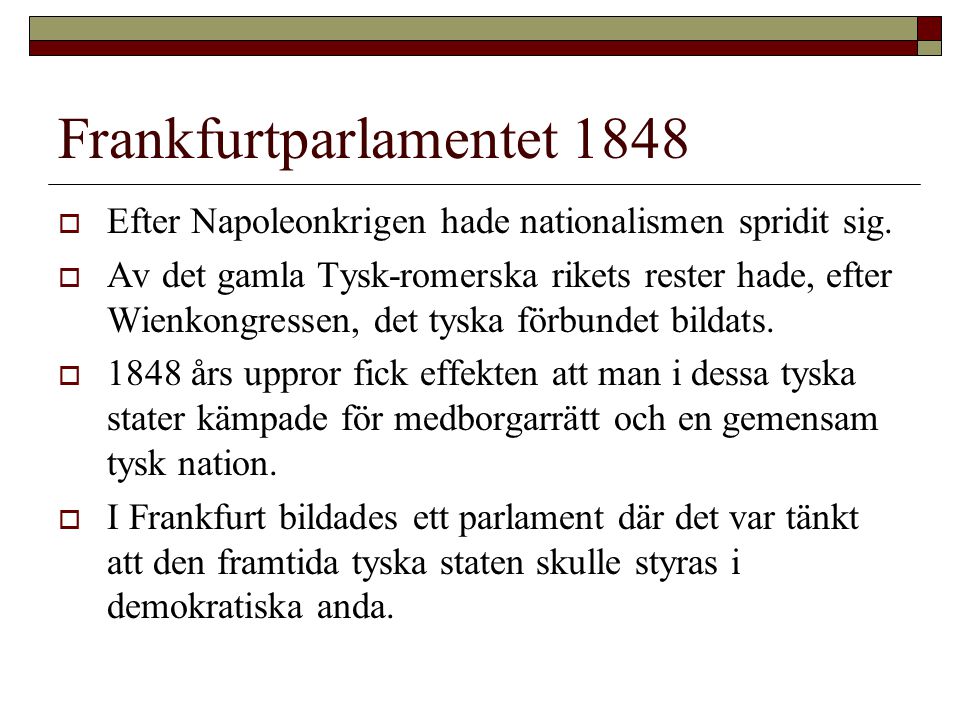 Frankfurtparlamentet 1848