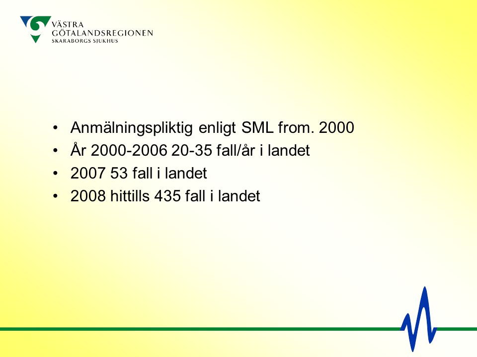 Anmälningspliktig enligt SML from. 2000
