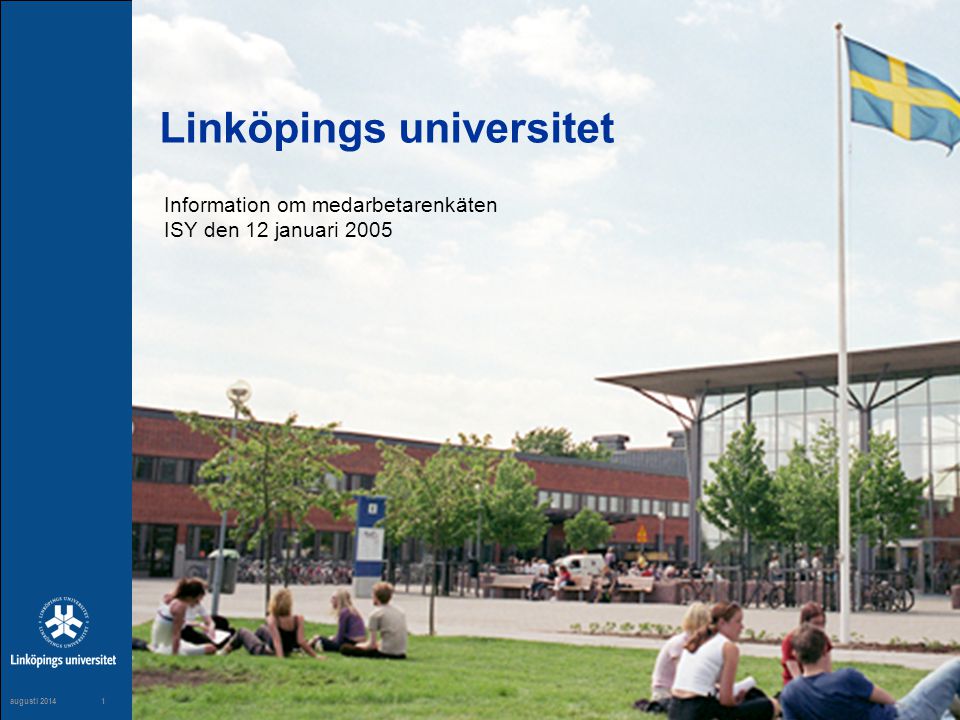 Linköpings Universitet - Ppt Ladda Ner