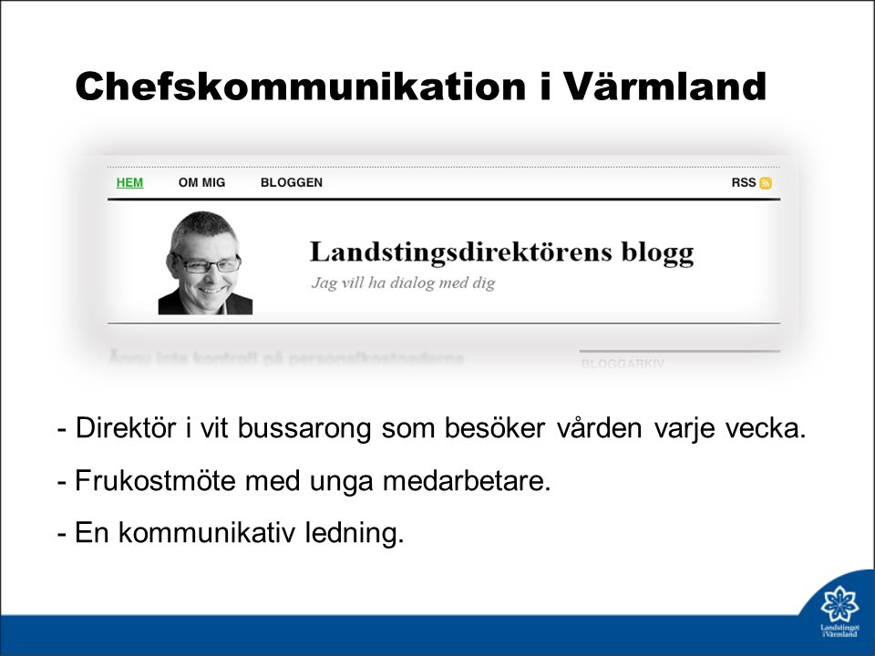 Chefskommunikation i Värmland