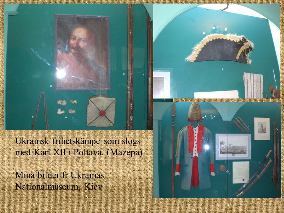 Ukrainsk frihetskämpe som slogs med Karl XII i Poltava. (Mazepa)