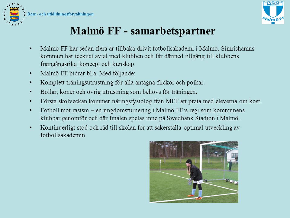 Malmö FF - samarbetspartner